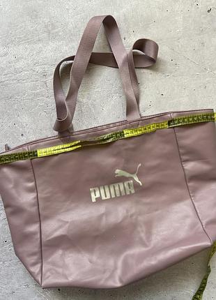 Рожево фіолетова сумка puma 5