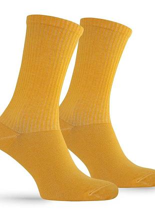 Шкарпетки premier socks помаранч з високою резинкою, унісекс, розм. 36-39, 40-42, 43-45