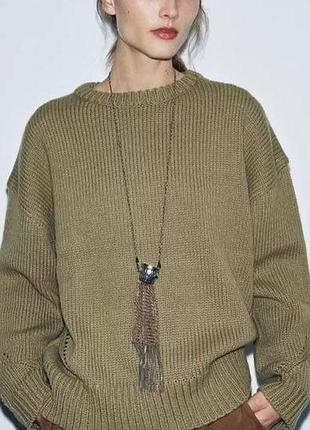 Теплый плотный шерстяной свитер цвета хаки zara
⚡⚡⚡⚡⚡⚡⚡⚡⚡⚡⚡