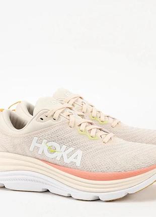 Трендові кросівки hoka gaviota 5 у забарвленні vanilla/eggnog