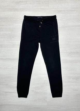 Tommy hilfiger брендові чоловічі чорні спортивні трикотажні штани оригінал
