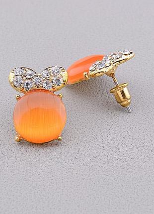 051644 сережки 'fashion' сrystal біжутерний сплав