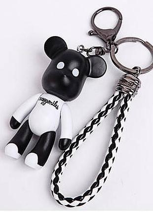 Брелок мишка, брелок медведь bearbrick для сумки, ведмедик, брєлок на рюкзак, іграшка