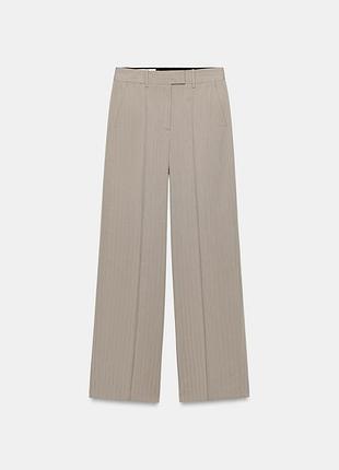 Брюки жіночі бежеві zara new