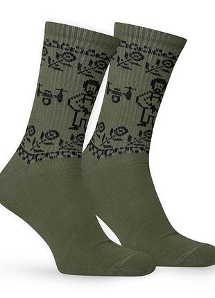 Носки premier socks «козак-защитник», унисекс, 40-42, 43-45