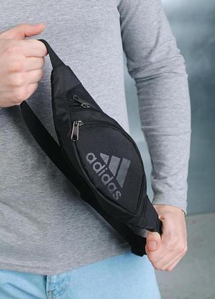 Бананка adidas чорна (мал.) #