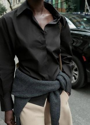 Черная хлопковая архитектурная приталенная рубашка zara
🌷🌷🌷🌷🌷🌷🌷🌷🌷🌷🌷