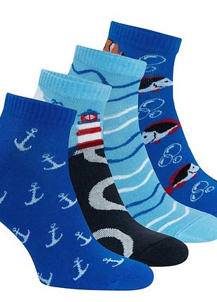 Набор носков premier socks морской вайб, 4 пары в наборе, разм. 36-39, 40-42, 43-45