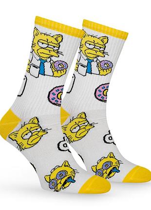 Шкарпетки premier socks "homer-cat", розм. 36-39, 43-45