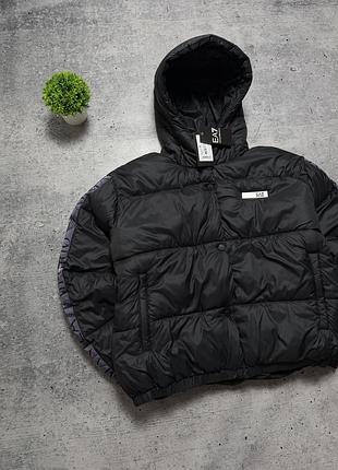 Жіночий пуховик ea7 emporio armani natural padded down jacket