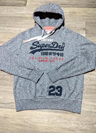 Мужское брендовое худи superdry , размер xl .