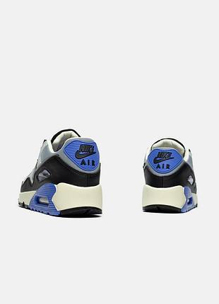Air max 90 x patta sapphire and particle grey 8