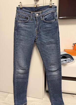 Levis 519 xs-s скіні вища посадка плотні якісні