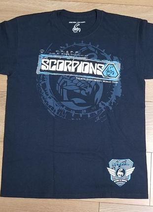 Футболка чоловіча scorpions the 50th world tour чорна розмір l