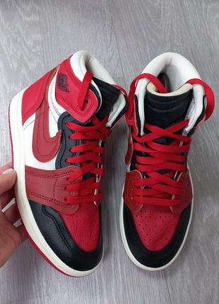 Шкіряні хайтопи nike air jordan