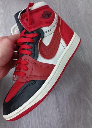 Кожаные хайтопы nike air jordan 3