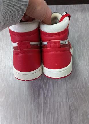 Кожаные хайтопы nike air jordan 8