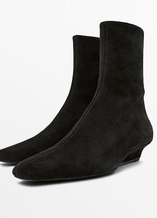 Черевики чоботи ботинки massimo dutti 40