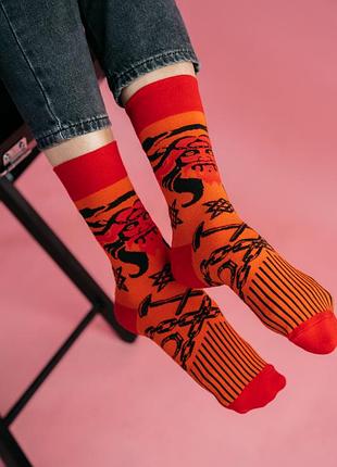 Носки premier socks бог сварог , унисекс, 36-39, 40-42, 43-45