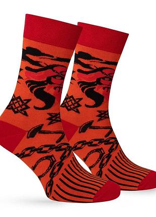 Носки premier socks бог сварог , унисекс, 36-39, 40-42, 43-45