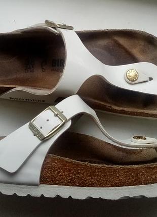 Жіночі шльопанці в'єтнамки birkenstock gizeh (оригінал)