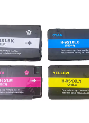 Картридж струменевий hp 950xl 951xl для officejet pro 8100 8600 8610 8615 8620 8630 8640 8625 8660 8680 251dw 276d