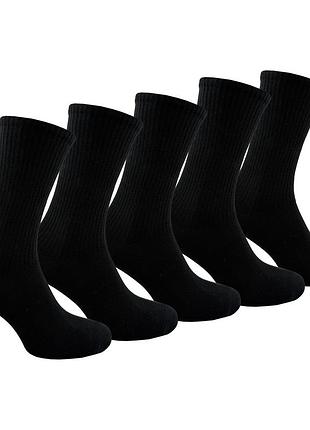 Набір шкарпеток premier socks чорна висока гумка, унісекс, 5 шт. у наборі, раз м. 36-39, 40-42, 43-45 43-45