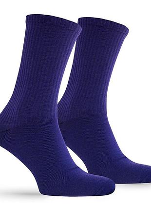 Шкарпетки premier socks фіолет з високою резинкою, унісекс, розм. 36-39, 40-42, 43-45