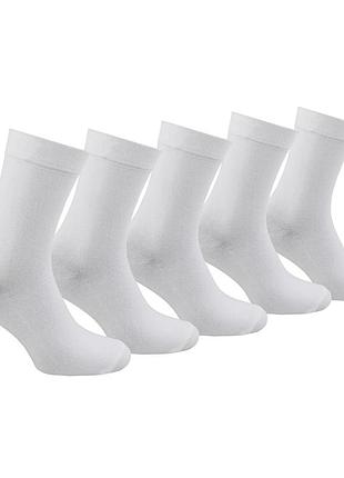 Набор premier socks, унисекс, белая классика, 5 пар в наборе, разм. 36-39, 40-42, 43-45