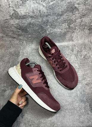 Кросівки new balance оригінальні комбіновані замша сітка