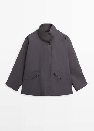 Тренч жіночий massimo dutti 4