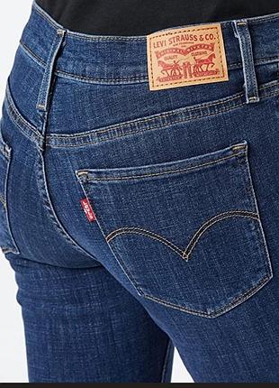 Джинси вузькі скіні levis 4