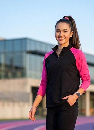 Спортивна кофтинка бренду nike для заняттям спортом,з місцями для великих пальців🔥