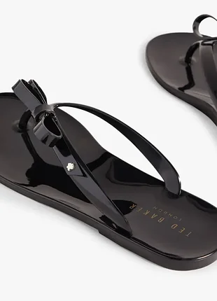 Ted baker  jassey bow flip-flops 3