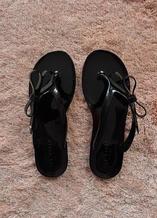 Ted baker  jassey bow flip-flops 5