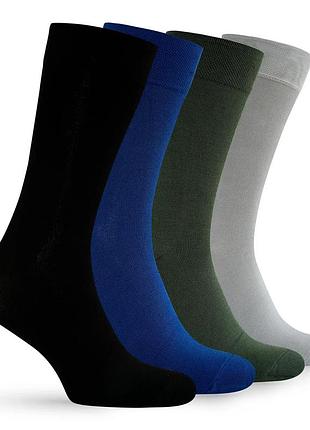 Носки premier socks бамбуковая классика, унисекс, 4 пары в наборе, разм. 40-42, 43-45