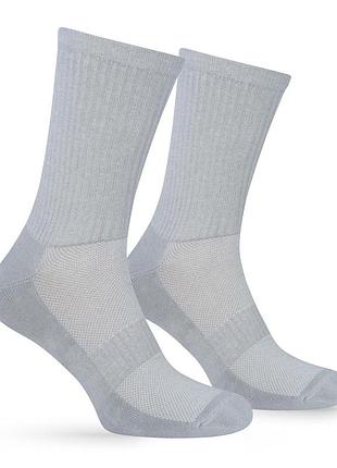 Шкарпетки premier socks cірі з утепленою стопою та з високою резинкою, унісекс, розм. 36-39, 40-42, 43-45