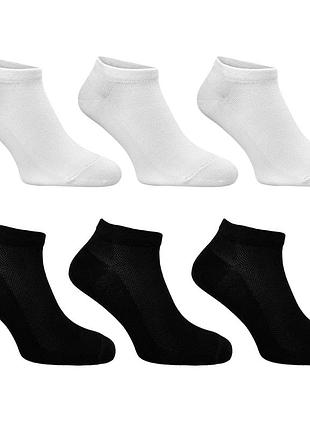 Носки с сеткой premier socks white+black унисекс, разм. 36-39, 40-42, 43-45
