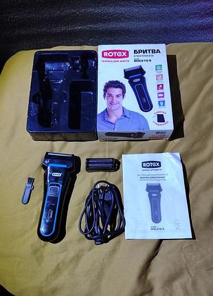 Акумуляторна бритва rotex rhc210-s
