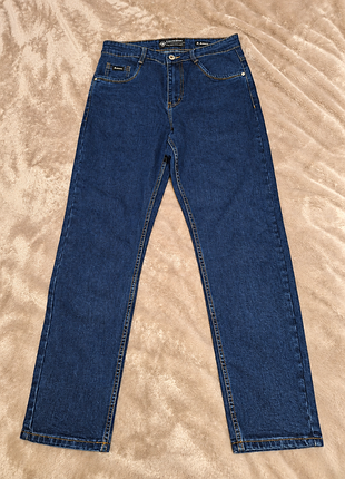 Женские джинсы r.kroos denim темно-синие w31, 100% хлопок