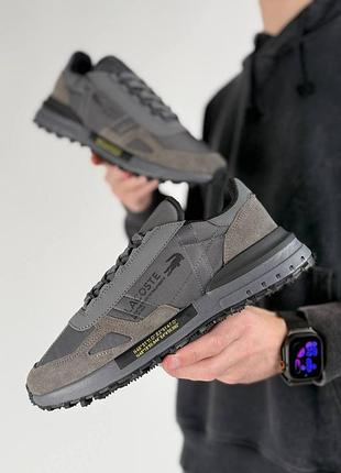 Мужские кроссовки lacoste elite active grey