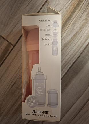 Пляшечка twistshake anti-colic 260 мл 2