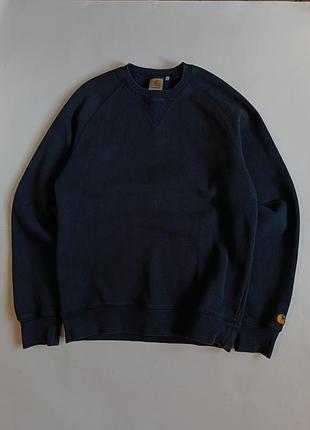 Світшот чоловічий carhartt темно-синій