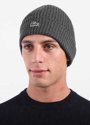 Шапка біні унісекс lacoste
