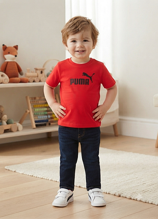 ​🔥🔥🔥 яскрава червона футболка puma 🔥🔥🔥