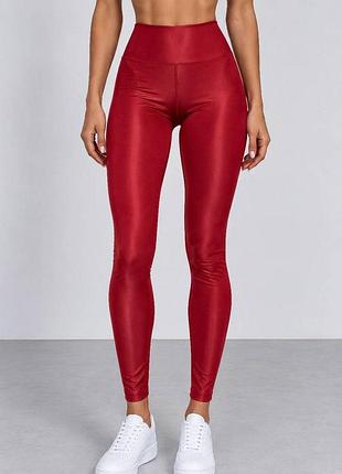 Лосины женские однотонные, цвет бордовый, 214r155-1