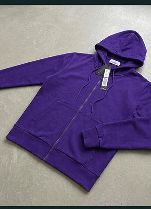 Худі stone island фіолетове