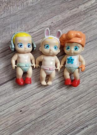 Коллекционные мини-пупсы из серии baby born surprise mini babies (производитель — zapf creation / mga entertainment).