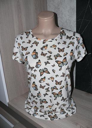 Футболка в бабочки 7