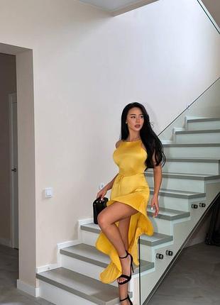Ефектна вечірня сукня 3